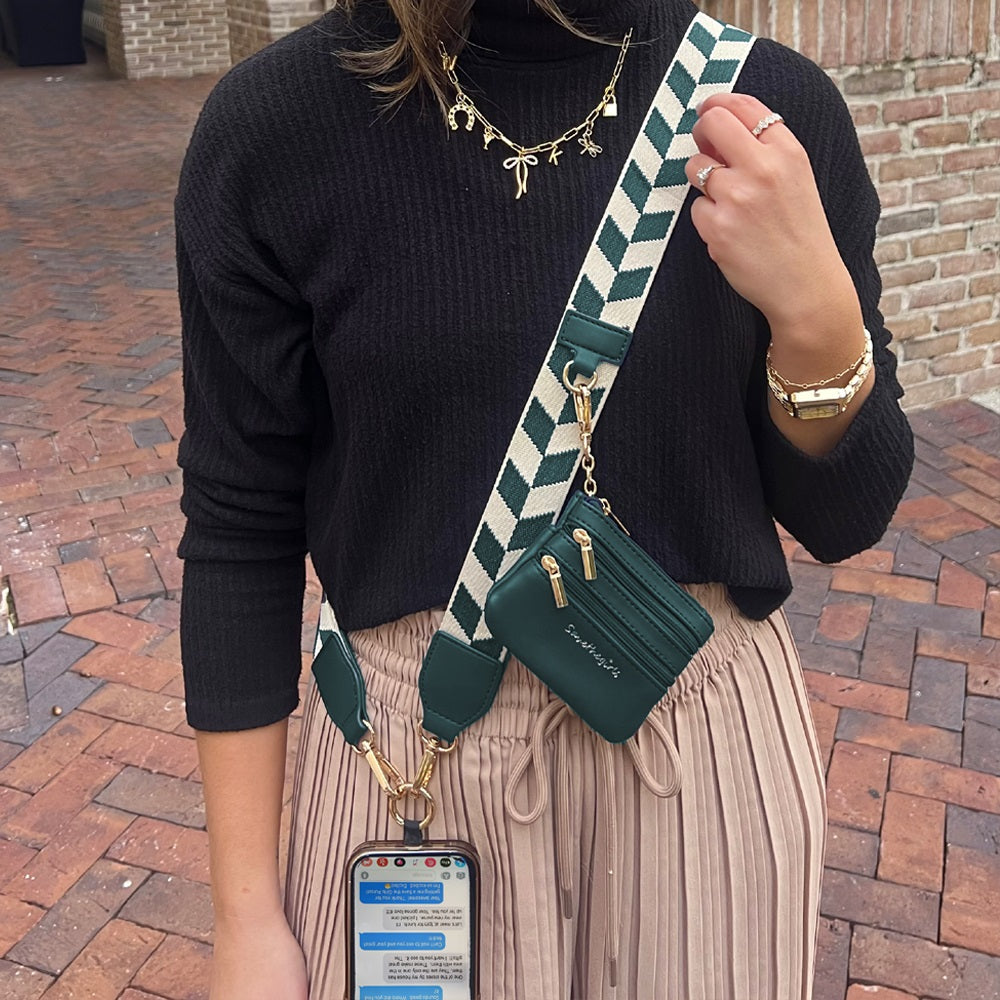 Clip & Go avec Pochette Zippée – Collection Chevron