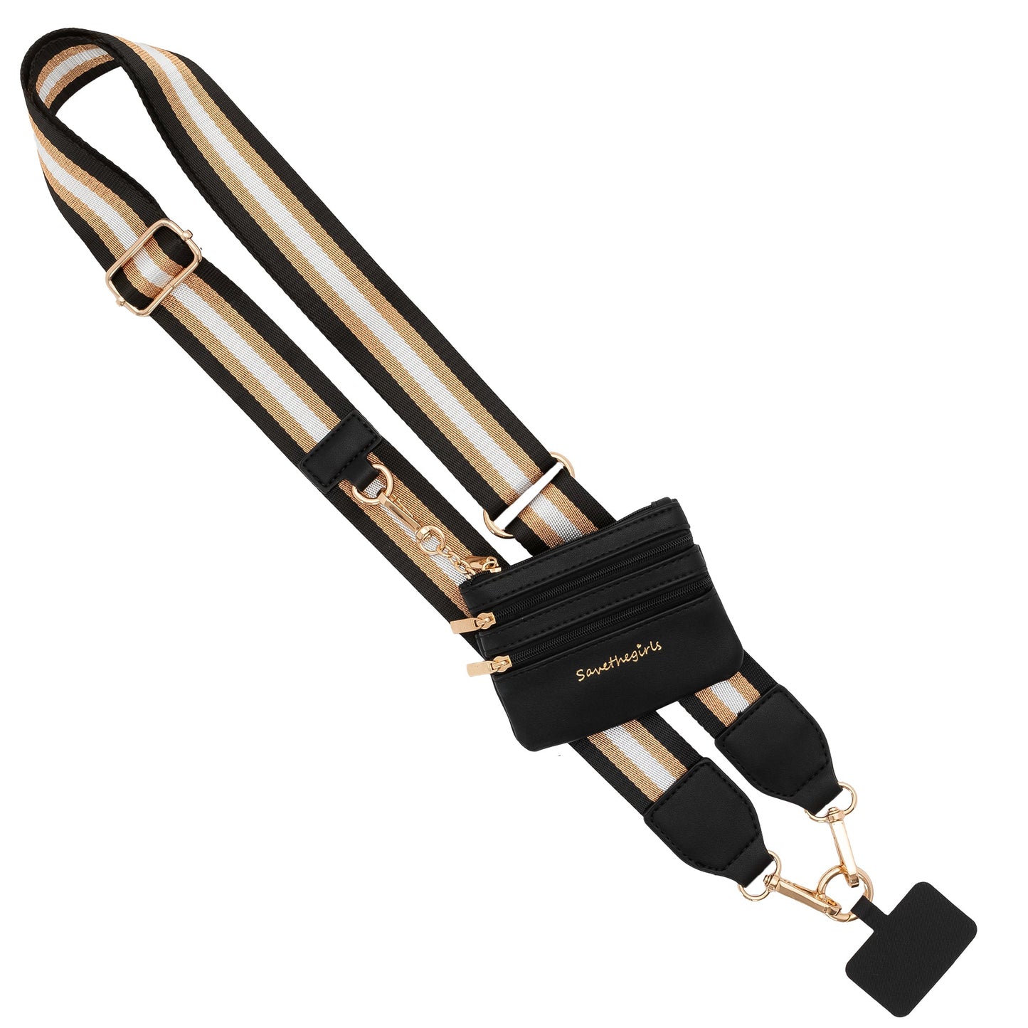 Clip & Go avec Pochette Zippée – Collection Rayures