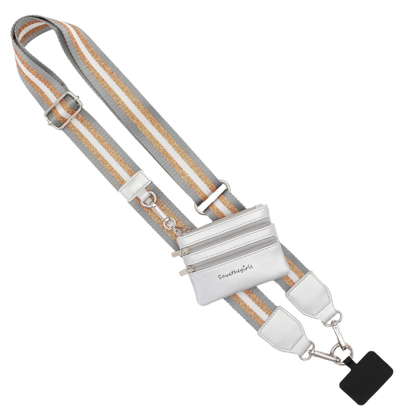 Clip & Go avec Pochette Zippée – Collection Rayures