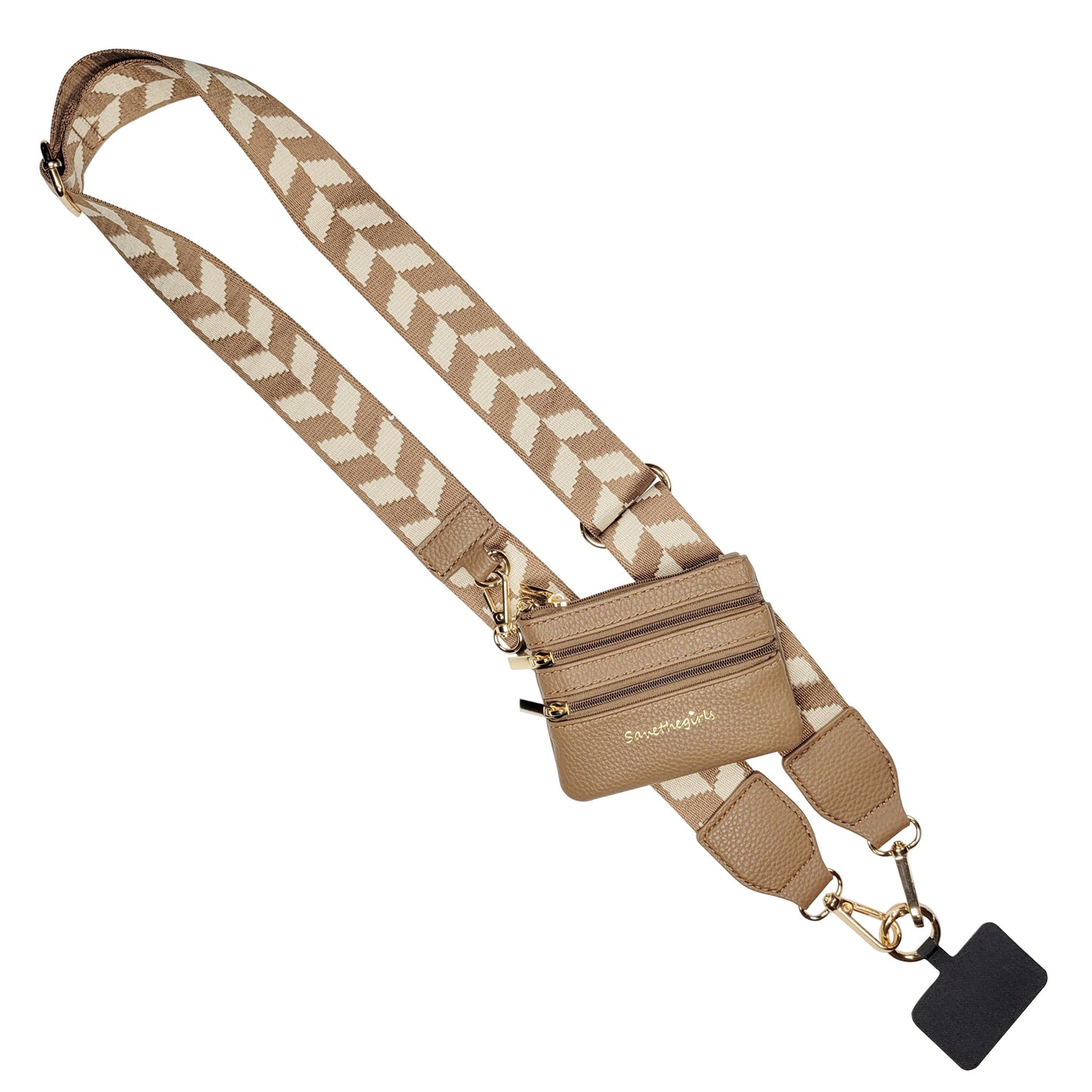 Clip & Go avec Pochette Zippée – Collection Chevron