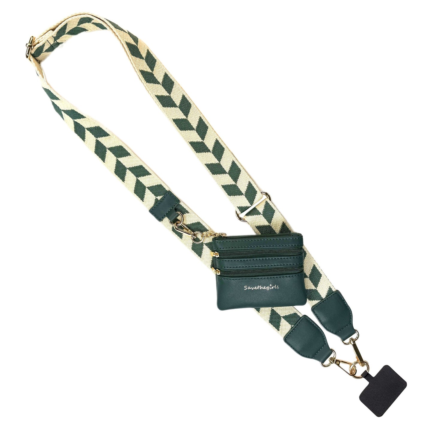 Clip & Go avec Pochette Zippée – Collection Chevron