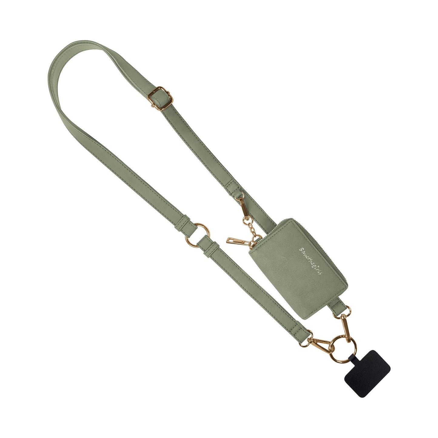 Clip & Go avec Pochette Zippée – Cuir Végan Brossé