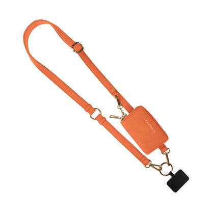Clip & Go avec Pochette Zippée – Cuir Végan Brossé