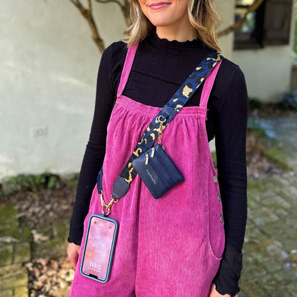 Clip & Go – Pack Duo Bleu Marine Léopard & Uni