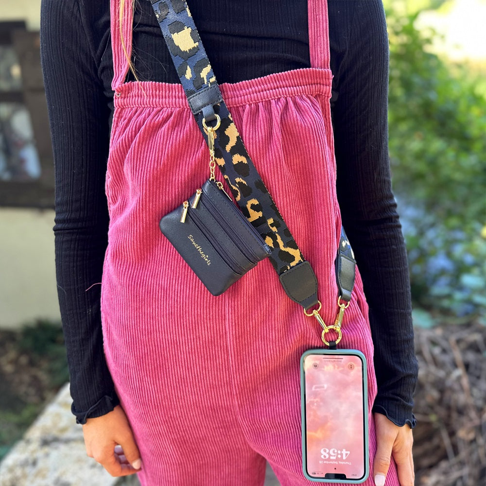 Clip & Go – Pack Duo Bleu Marine Léopard & Uni
