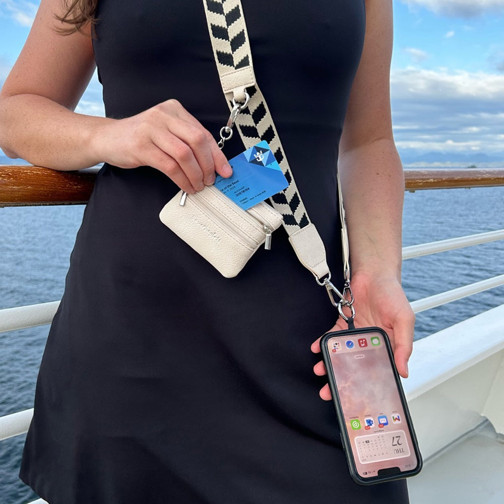 Clip & Go avec Pochette Zippée – Collection Chevron