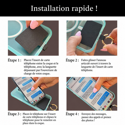 Clip & Go avec Pochette Zippée – Collection Léopard
