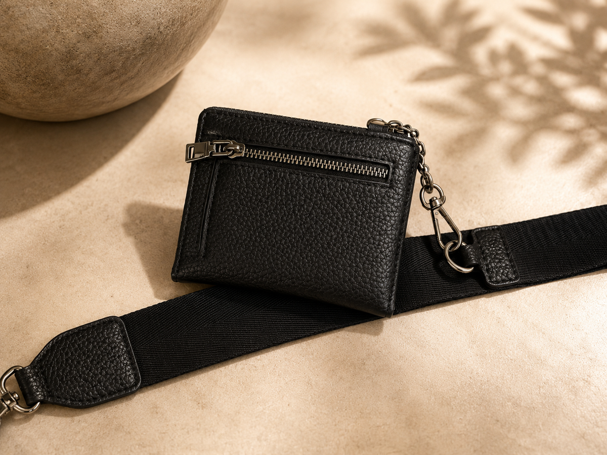Manhattan Black Strap + Wallet