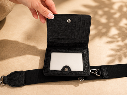 Manhattan Black Strap + Wallet