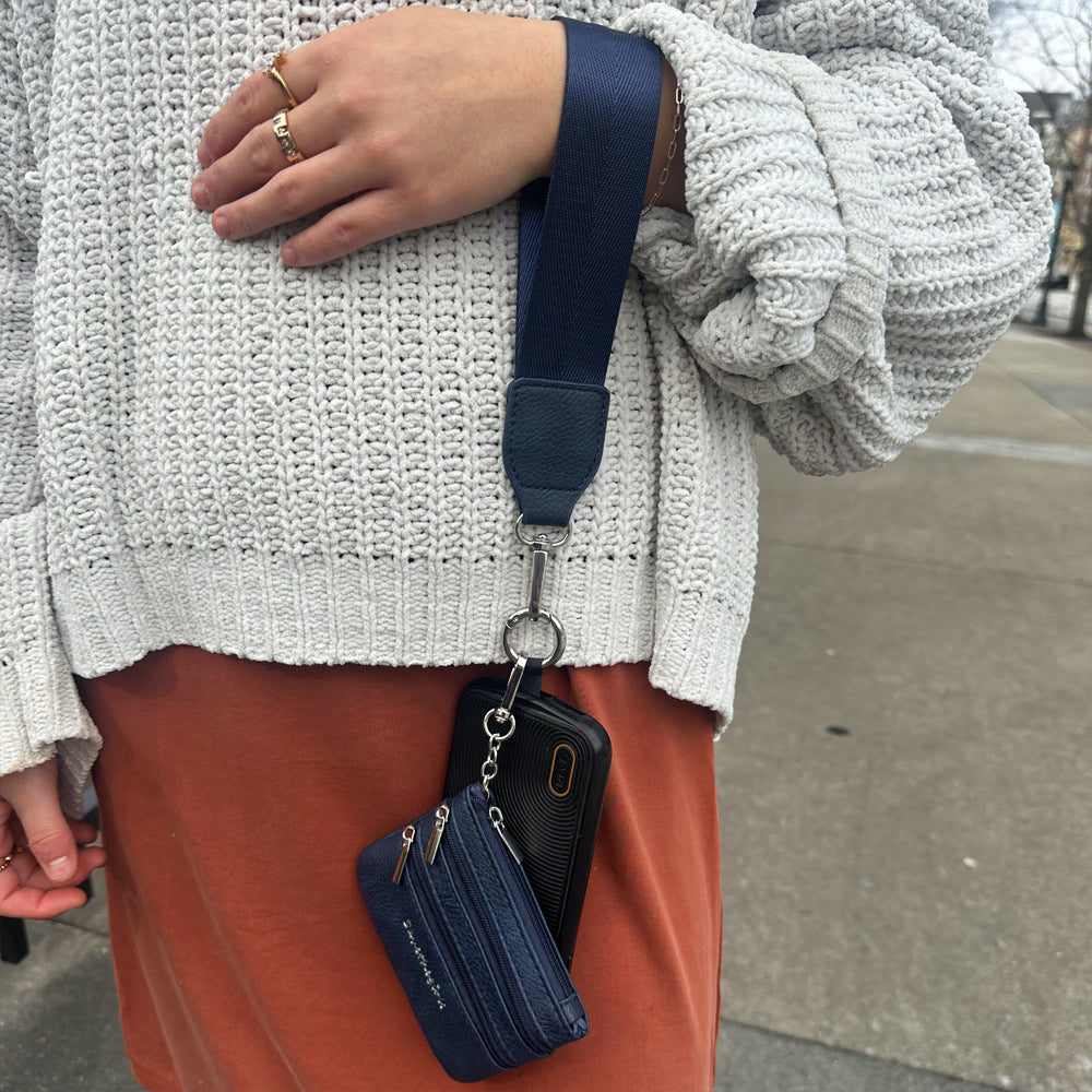 Clip & Go – Pack Duo Bleu Marine Léopard & Uni