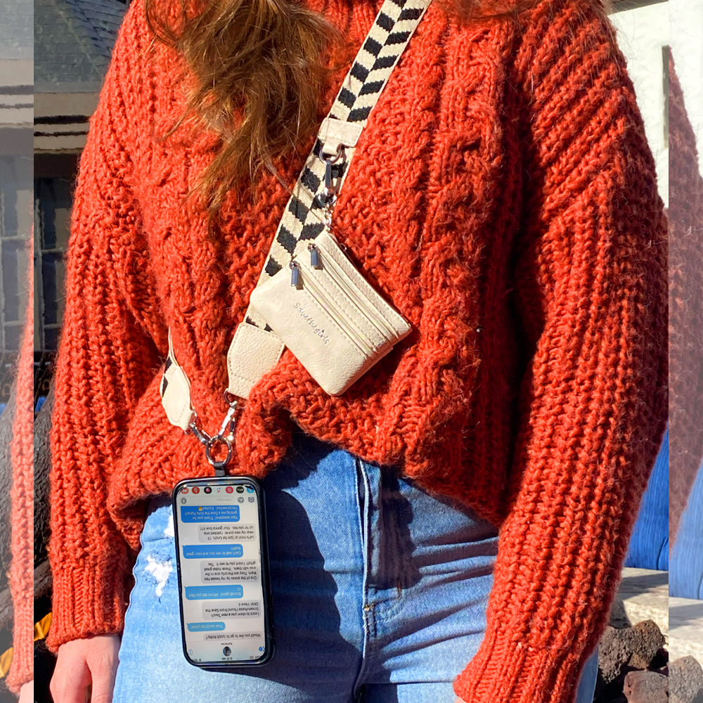 Clip & Go avec Pochette Zippée – Collection Chevron