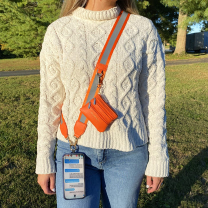Clip & Go avec Pochette Zippée – Collection Réfléchissante
