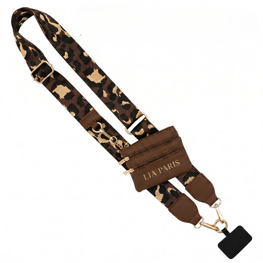 Clip & Go avec Pochette Zippée – Collection Léopard