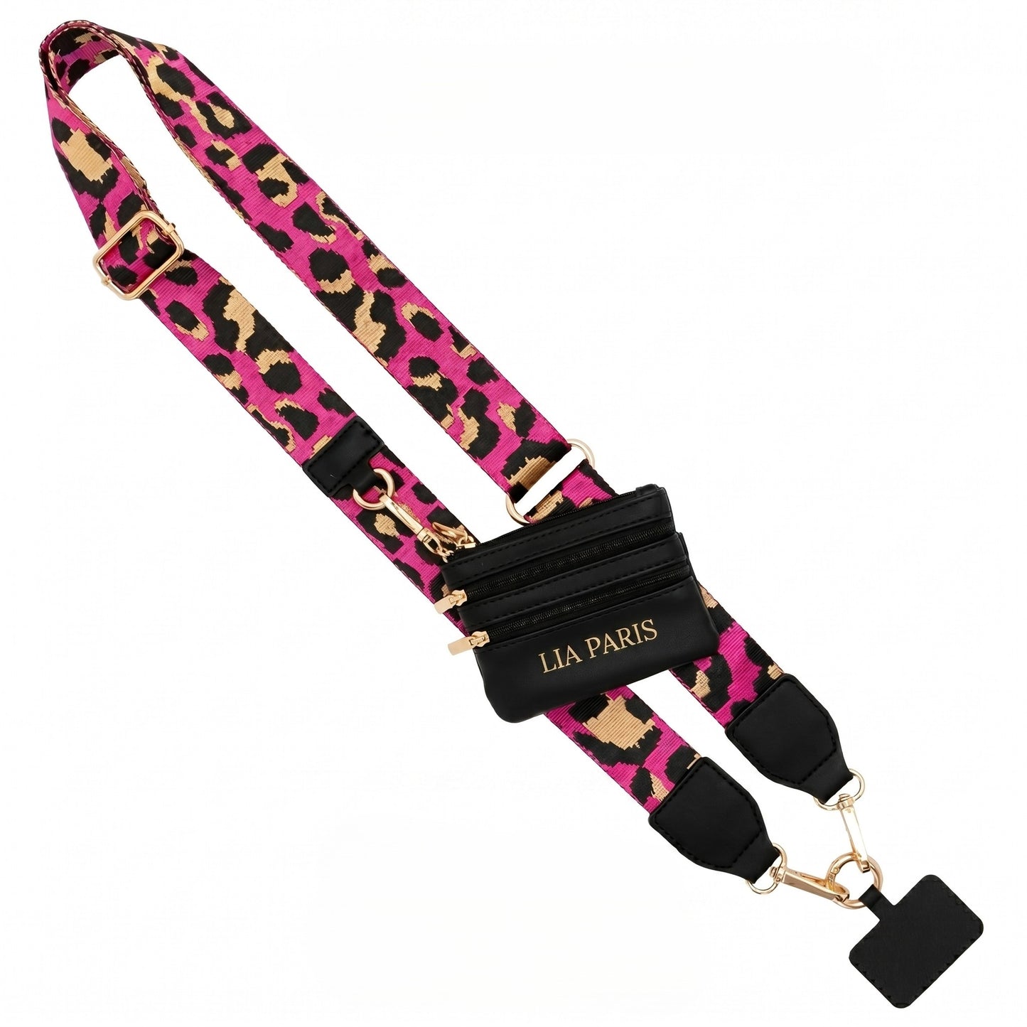 Clip & Go avec Pochette Zippée – Collection Léopard
